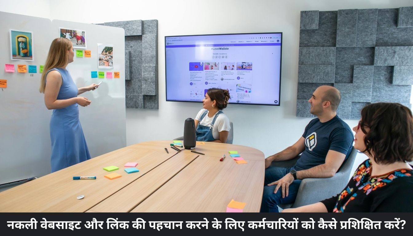 नकली वेबसाइट और लिंक की पहचान करने के लिए कर्मचारियों को कैसे प्रशिक्षित करें?आसान साइबर सुरक्षा गाइड